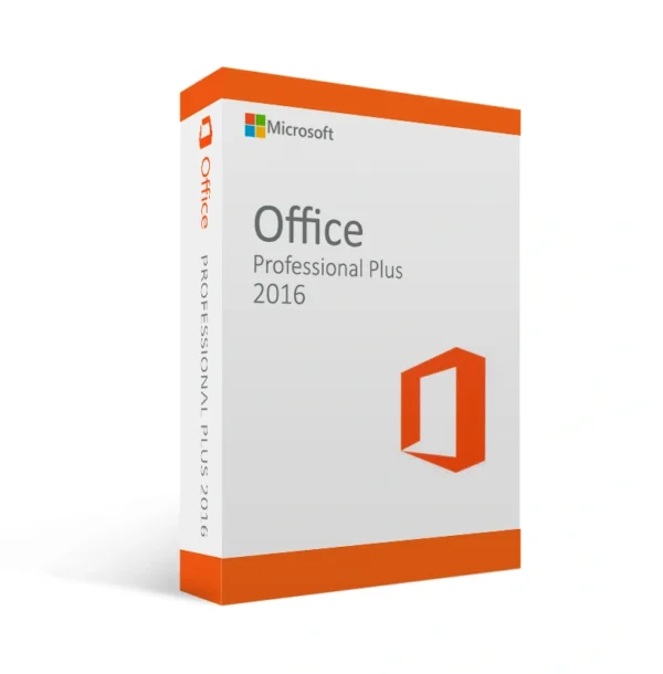 Microsoft Office 2016 Professional Plus Retail Online Key – Genuine Lifetime License (5 PCs)